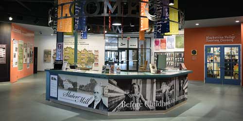 Visitor Information Centers in Rhode Island - Photo Credit Blackstone Valley Visitor Center