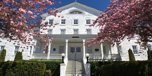 Building Exterior Naval War College Museum Newport Rhode Island