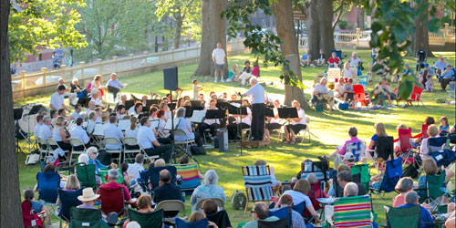 Concert Under the Elms in Providence