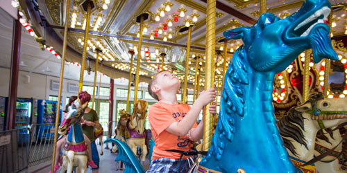 Roger-Williams Park Zoo Carousel - Family Activites in Rhode Island