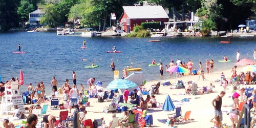 Spring Lake Beach in Burrillville RI