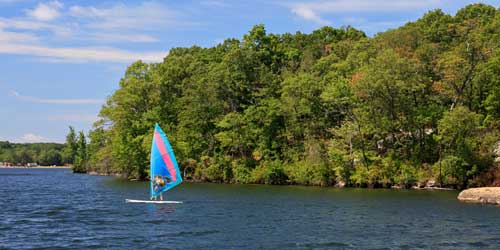 Lincoln Woods State Park - Lincoln, RI - Photo Credit RI Commerce Corporation