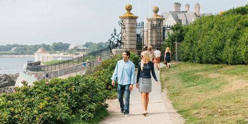 Cliff Walk - Newport, RI - Photo Credit Erin McGinn and Discover Newport