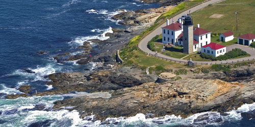 Beavertail Lighthouse - Jamestown, RI - Photo Credit Eliza Newland