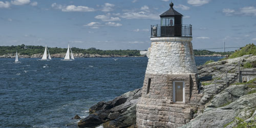 Castle Hill Lighthouse - Newport, Ri - Photo Credit Shutterstock