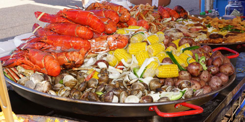 Lobster Bake - Charlestown Seafood Festival - Charlestown, RI