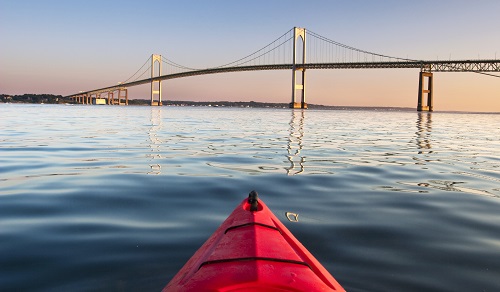 Paddling in Rhode Island