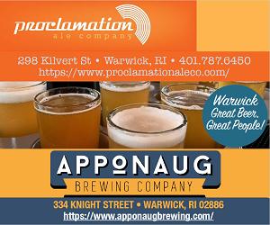 Warwick has great beer & great people! Visit Proclamation Ale and Apponaug Brewing and enjoy the flavor.