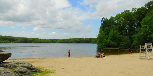 Beach at Governor John Lotte Memorial Park - North Providence, RI