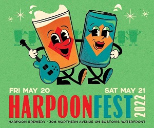 Harpoonfest 2022 - May 20-21, 2022 at Harpoon Boston Brewery! Click here for more information and to buy tickets!