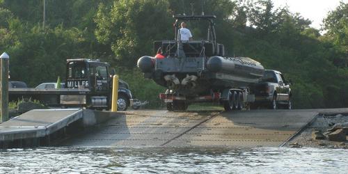 Boat Ramp - Fort Adams State Park - Newport, RI