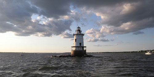 Conimicut Lighthouse Sunset View - Warwick, RI