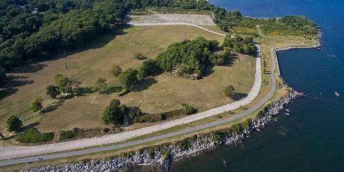 Aerial View - Rocky Point Park - Warwick, RI - Photo Credit RI Tourism