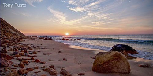 Beach Sunsrise - Block Island Ferry - Narragansett, RI - Photo Credit Tony Fusto