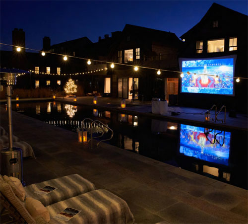 Movie Night at the Outdoor Pool & Patio at Weekapaug Inn - Westerly, RI
