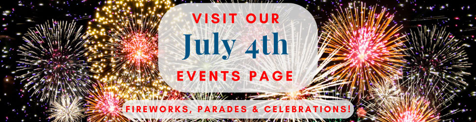 Click here to see VNE's Rhode Island July 4th 2025 Events Calendar! Fireworks shows, Parades and Celebrations!