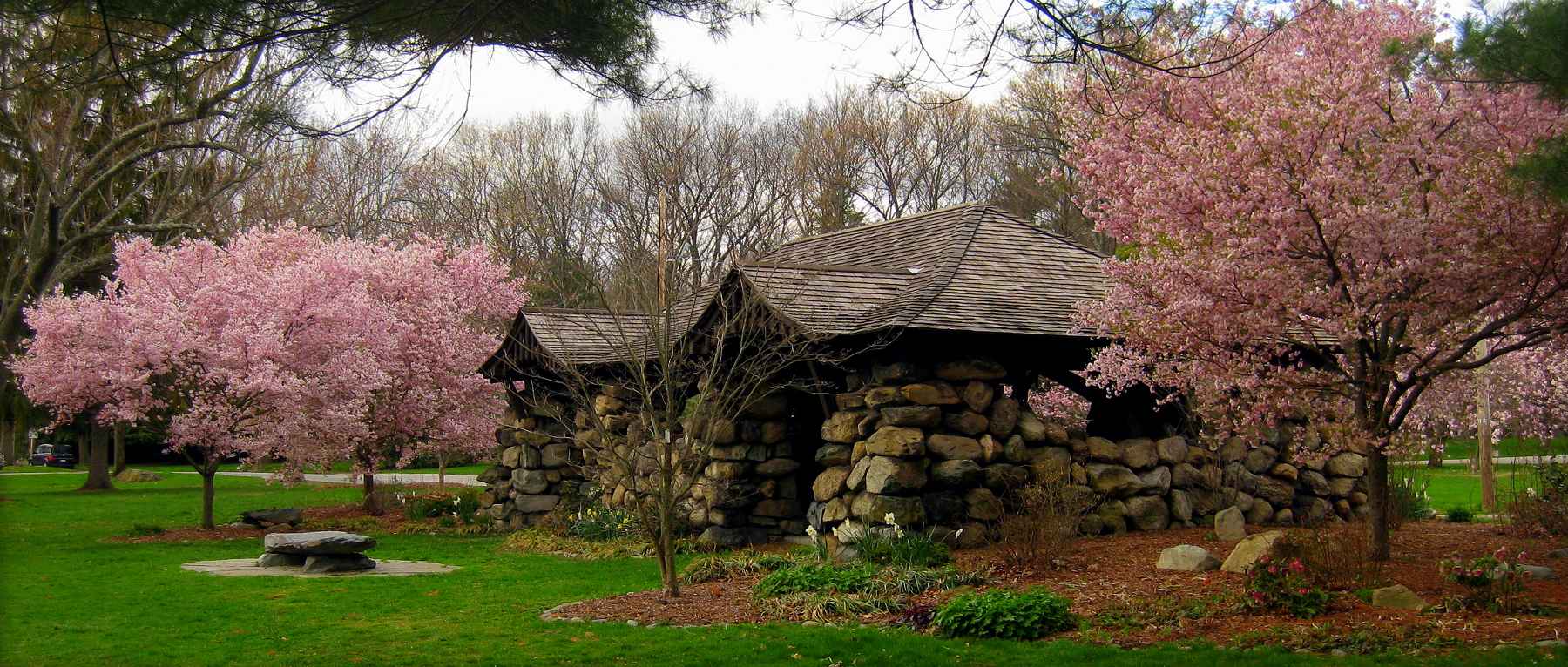 Stone Hut at Blackstone Park Conservation District in Providence, RI - Photo Credit ElGermani Photos